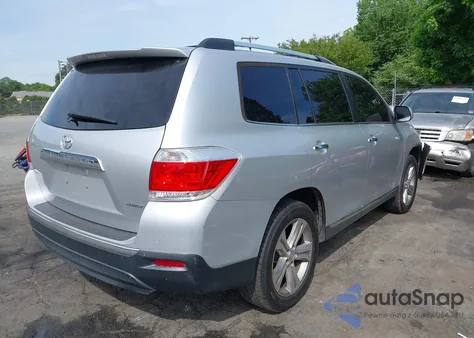 2012 Toyota Highlander Limited V6 z USA, uszkodzony, nr VIN 5TDDK3EH3CS134692